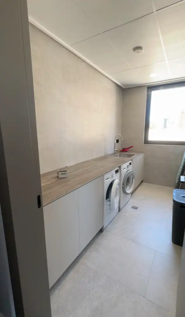 Cocina de Casa o chalet en venta en Pilar de la Horadada con Aire acondicionado, Jardín privado y Terraza