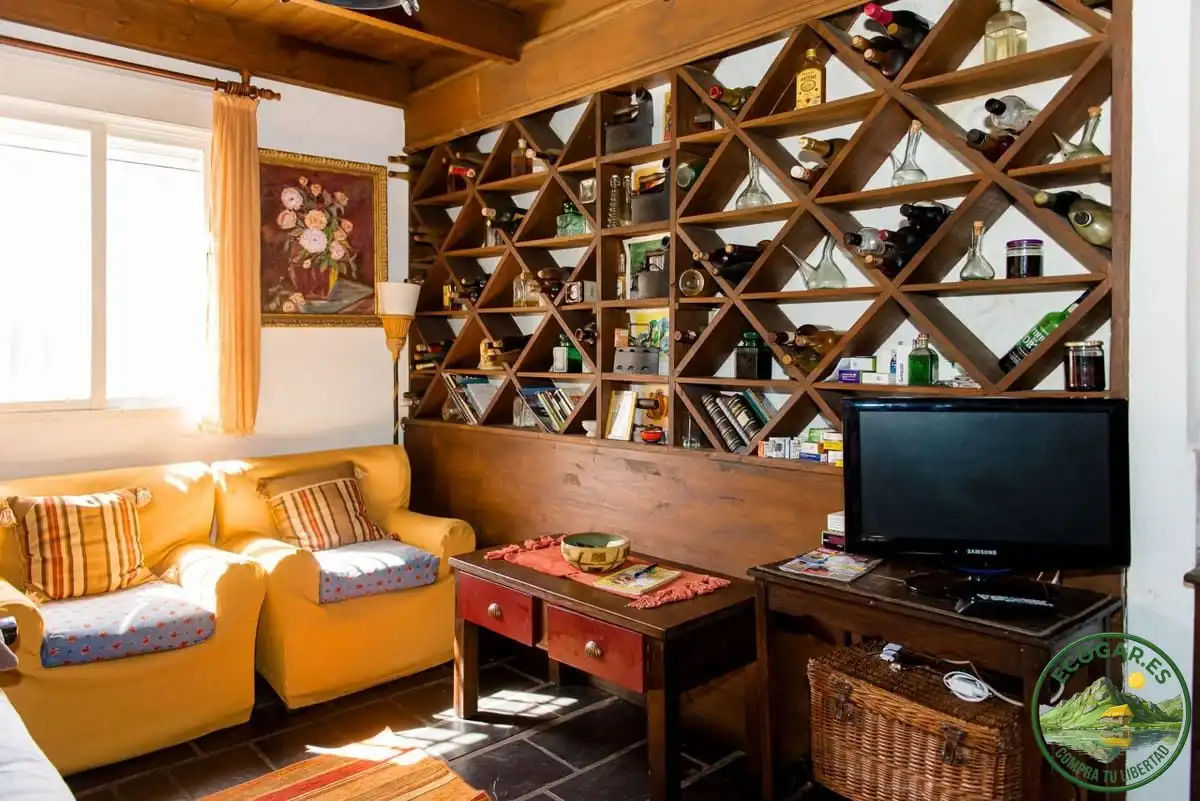 Sala de estar de Casa o chalet en venta en Trabadelo con Calefacción y Amueblado