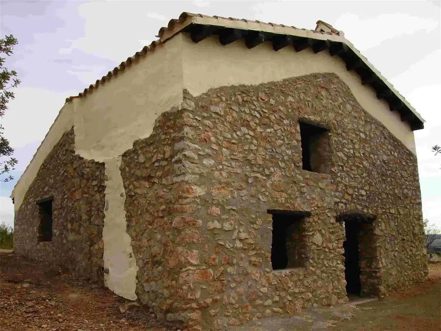 Vista exterior de Casa o xalet en venda en Useras /  Les Useres amb Jardí privat