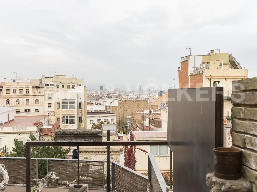 Terraza de Casa adosada de alquiler en Barcelona con Calefacción, Jardín privado y Terraza