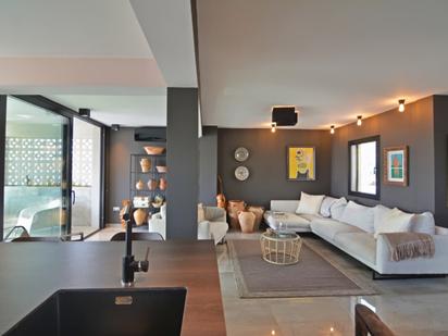 Living room of Attic for sale in Fuengirola  with Air Conditioner, Oven and Balcony