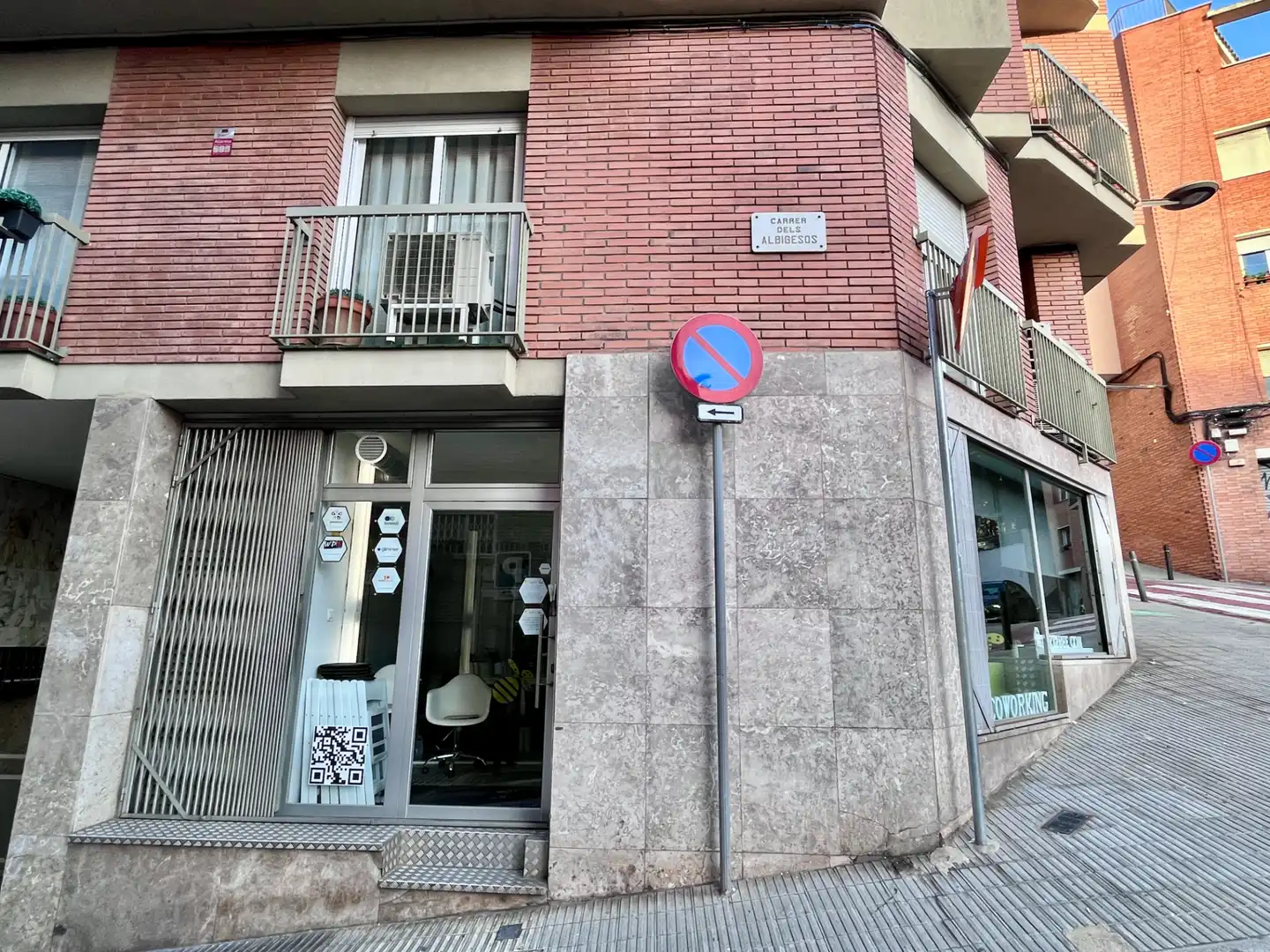 Vista exterior de Oficina en venda en  Barcelona Capital amb Aire condicionat i Calefacció
