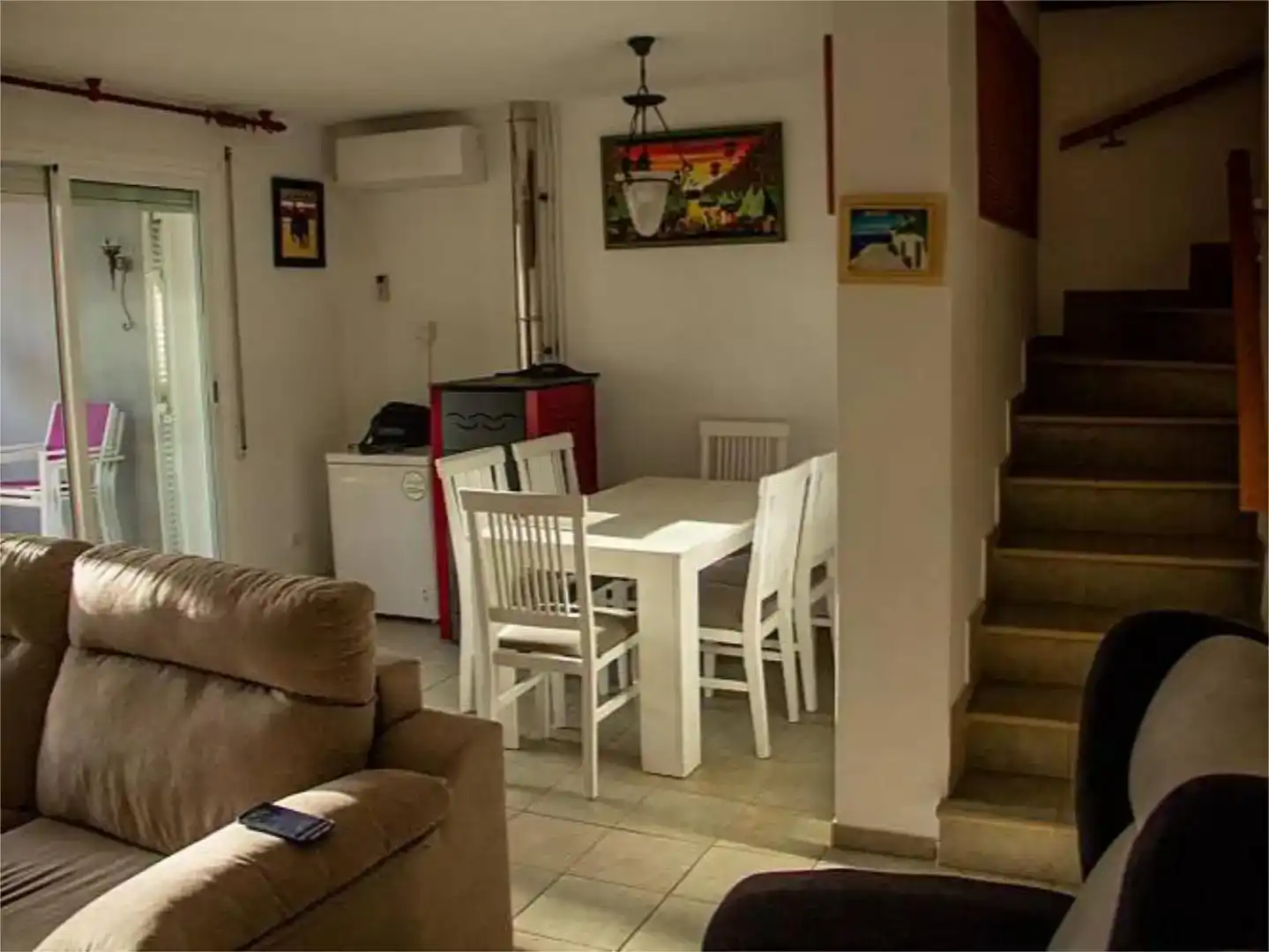 Menjador de Dúplex en venda en Vera amb Aire condicionat, Jardí privat i Moblat