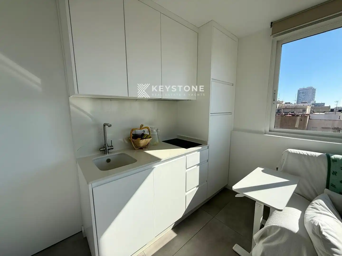 Cocina de Ático de alquiler en Alicante / Alacant con Aire acondicionado, Calefacción y Terraza