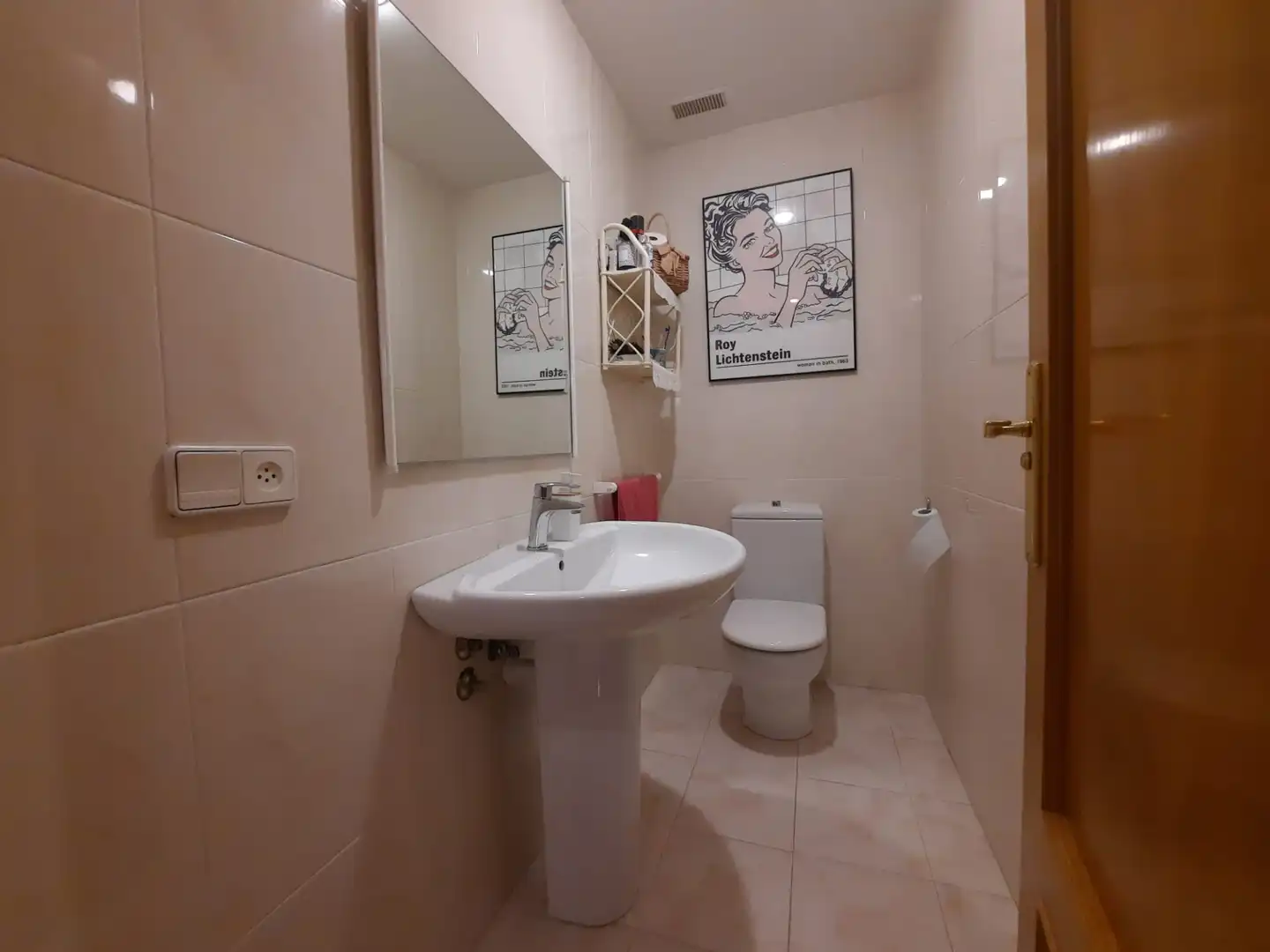 Badezimmer von Maisonette zum Verkauf in Castellón de la Plana / Castelló de la Plana mit Terrasse
