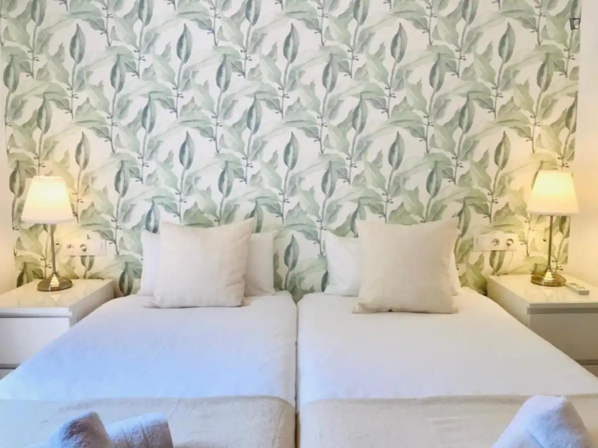 Bedroom of Apartments for rent in Málaga  with Air Conditioner, Furnished and Oven