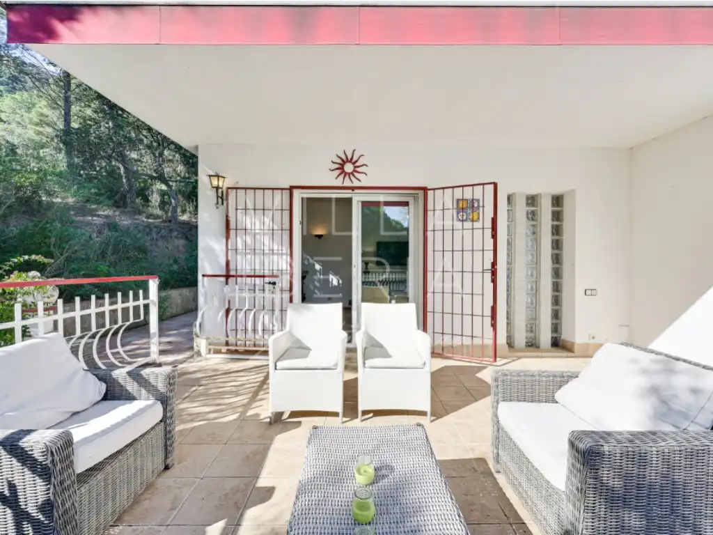 Terrassa de Casa o xalet en venda en Santa Cristina d'Aro amb Jardí privat i Terrassa