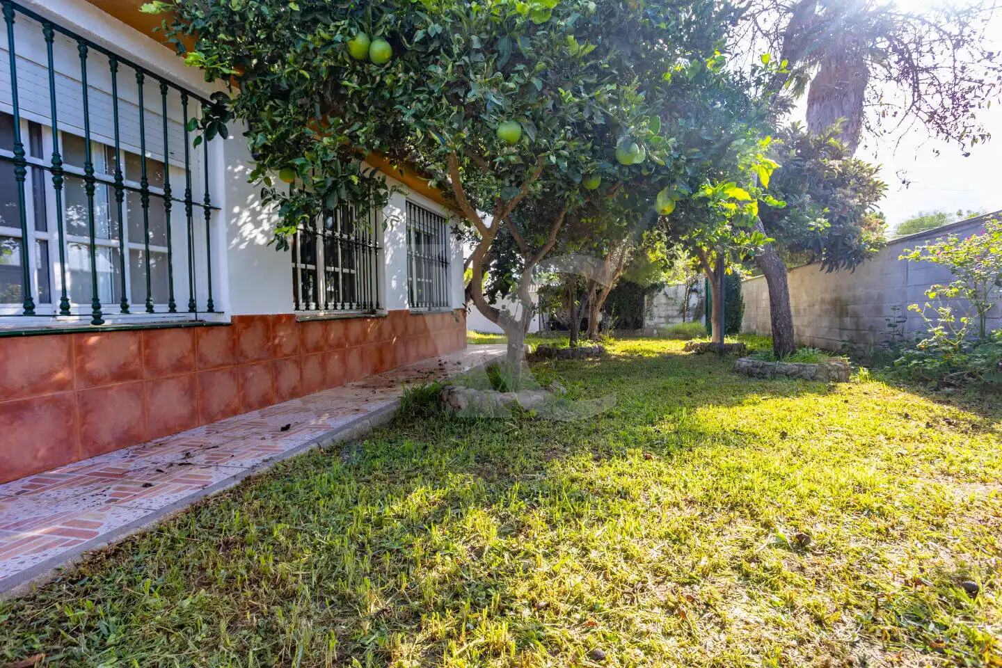 Garden of Houses for sale in Chiclana de la Frontera