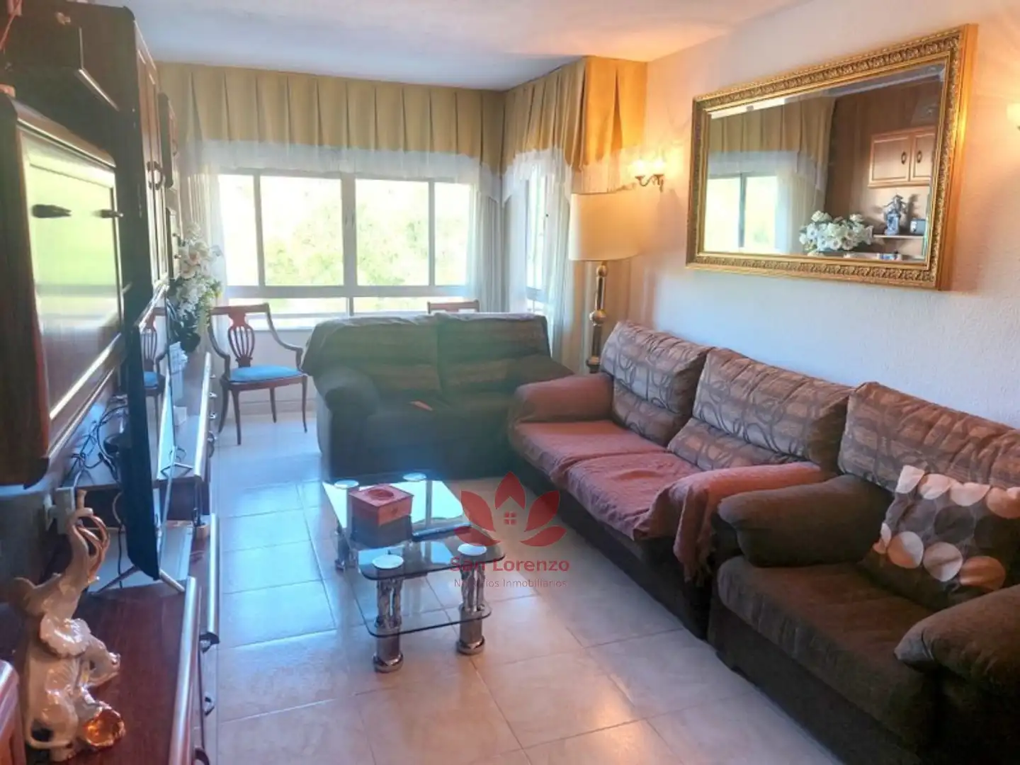 Sala de estar de Piso en venta en Madrid