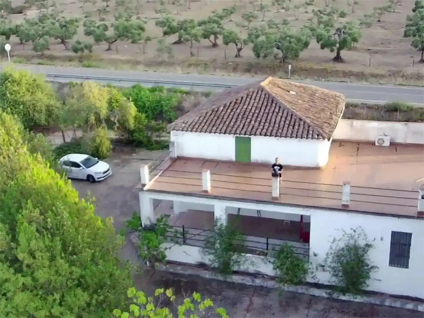 Vista exterior de Finca rústica en venda en Fuente del Arco