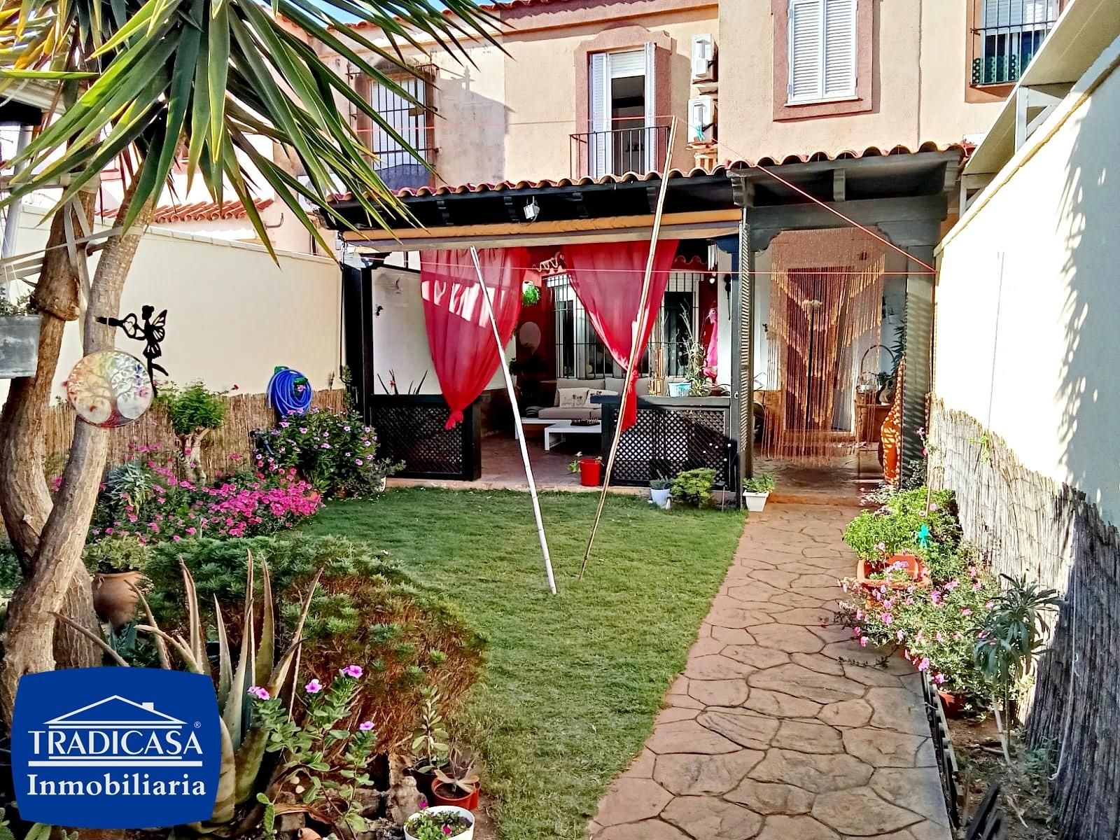Terraza de Casa adosada en venta en Jerez de la Frontera con Aire acondicionado y Balcón