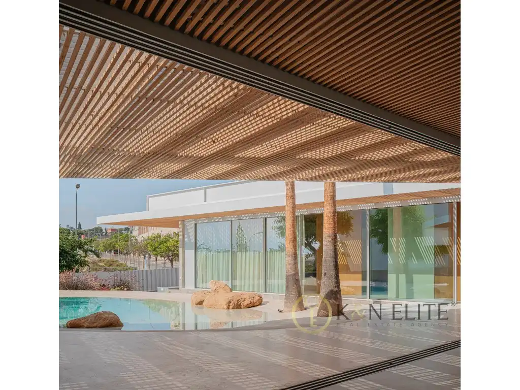 Terraza de Casa o chalet en venta en Alicante / Alacant con Aire acondicionado, Jardín privado y Terraza