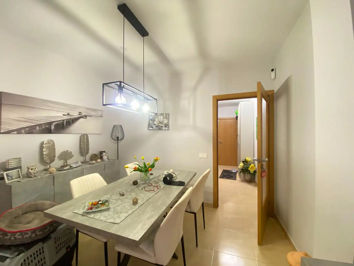 Comedor de Apartamento en venta en Camarles con Terraza