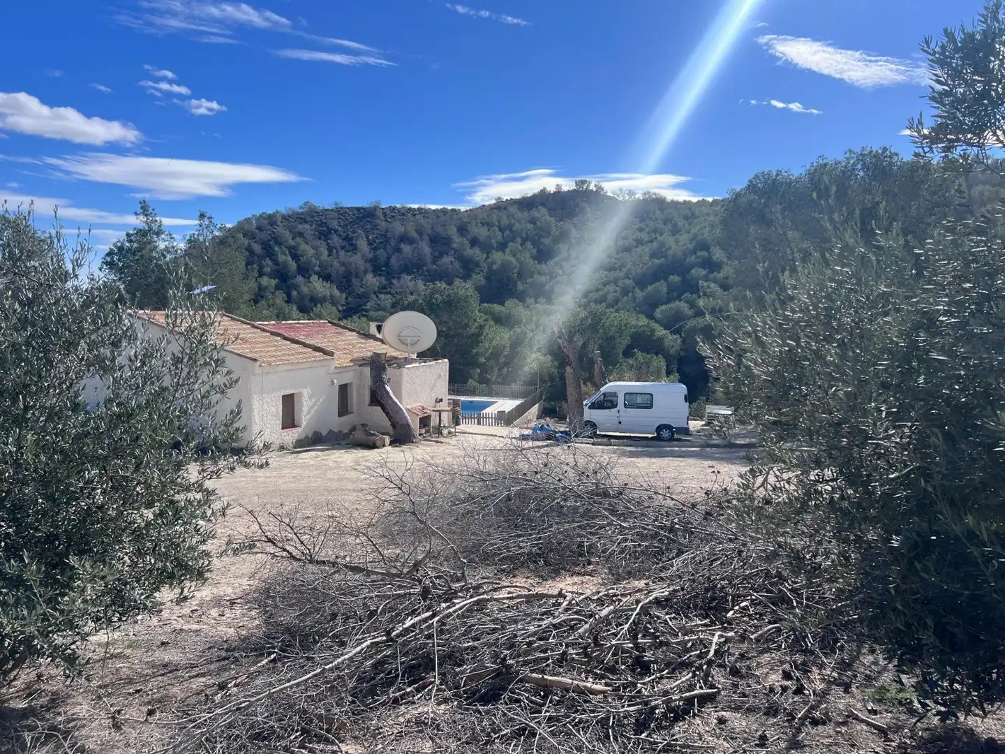 Casa rústica amb jardí en venda a N/A