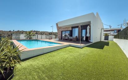 Swimming pool of House or chalet for sale in Finestrat  with Air Conditioner, Private garden and Terrace