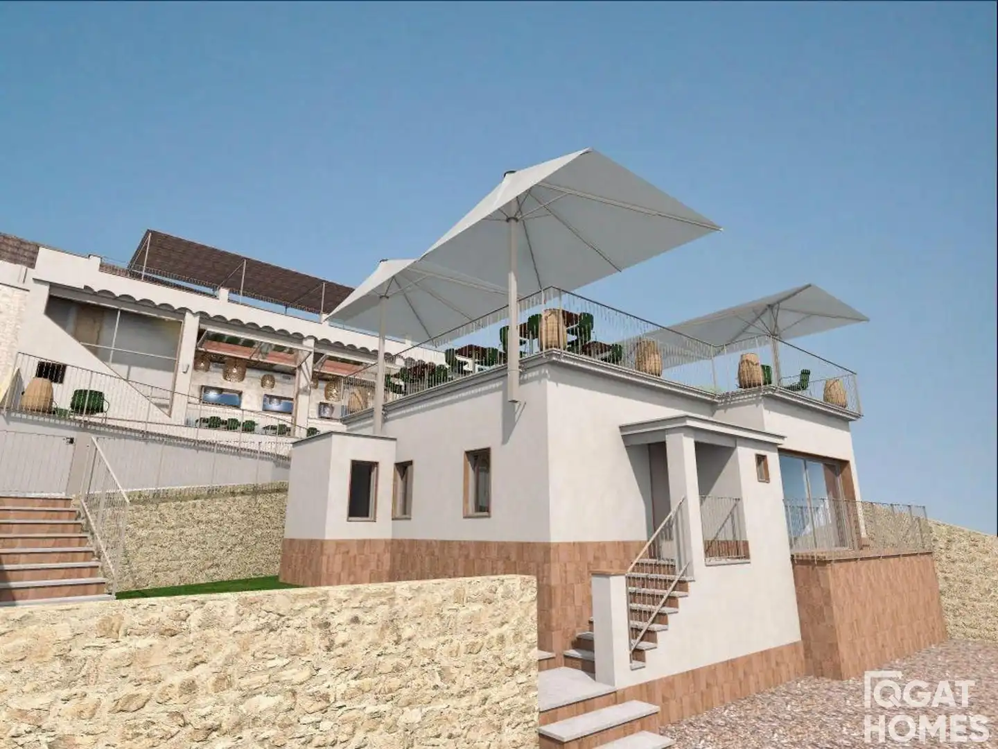 Terrassa de Casa o xalet en venda en Sant Cugat del Vallès amb Calefacció, Piscina i Alarma