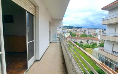 Exterior view of Flat for sale in Ourense Capital   with Terrace, Storage room and Balcony