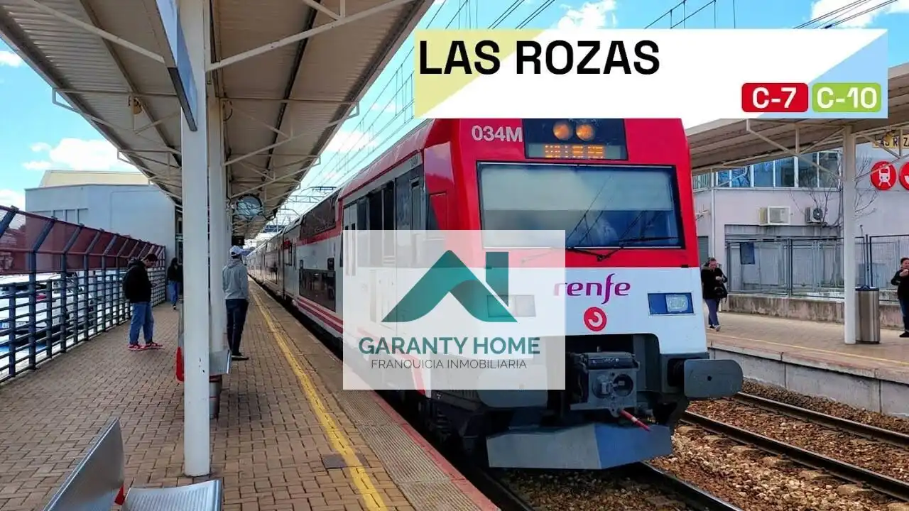 Exterior view of Flat for rent in Las Rozas de Madrid  with Air Conditioner, Heating and Private garden