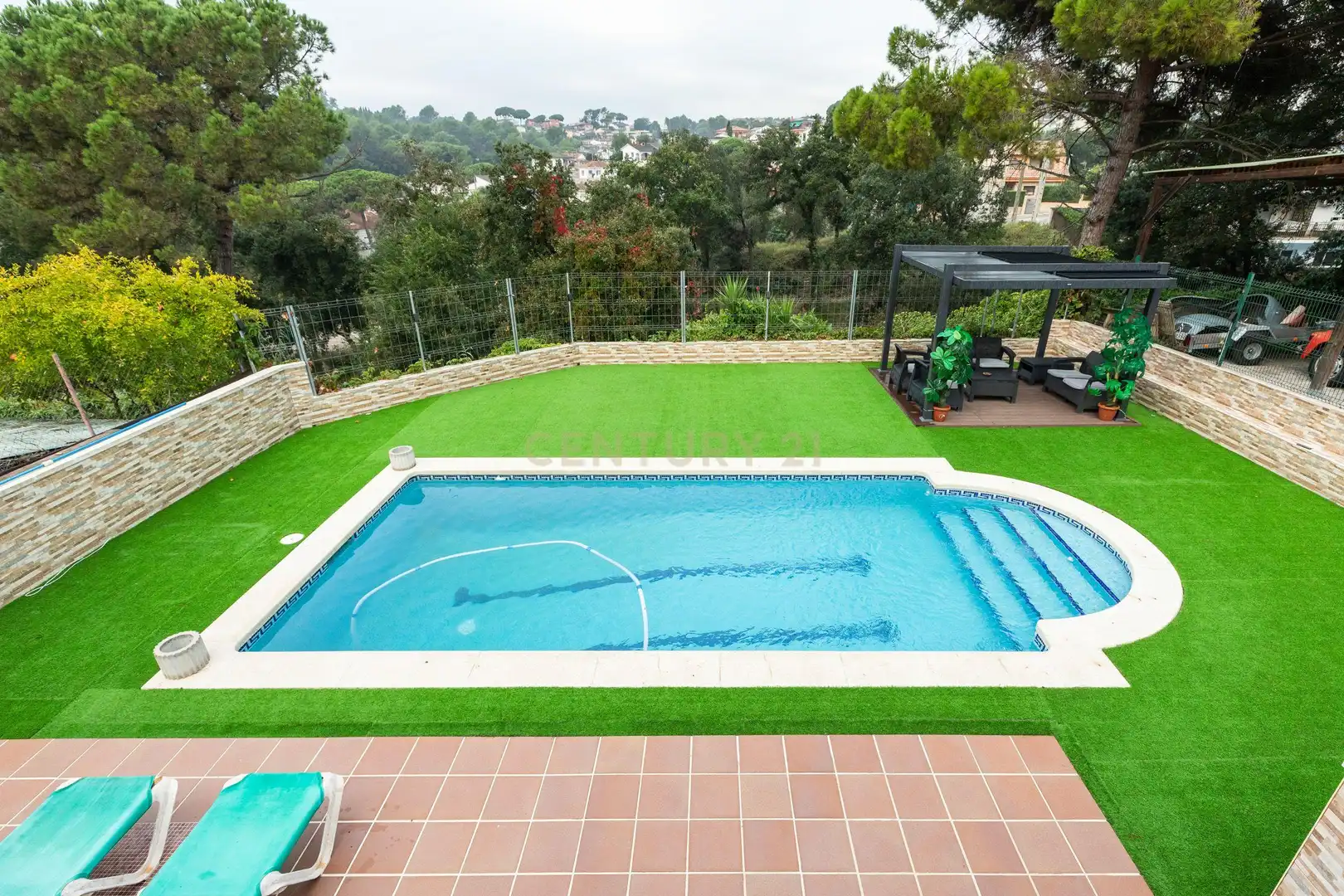 Piscina de Casa o chalet en venta en Lliçà d'Amunt con Aire acondicionado, Microondas y TV