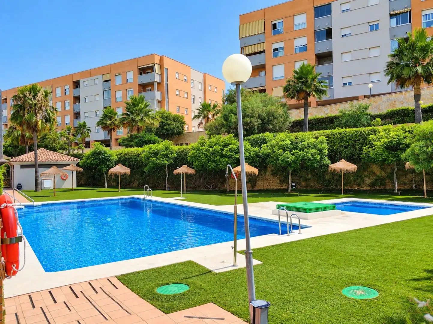 Wohnung mit Pool zur Miete in Calle Gran Bretaña