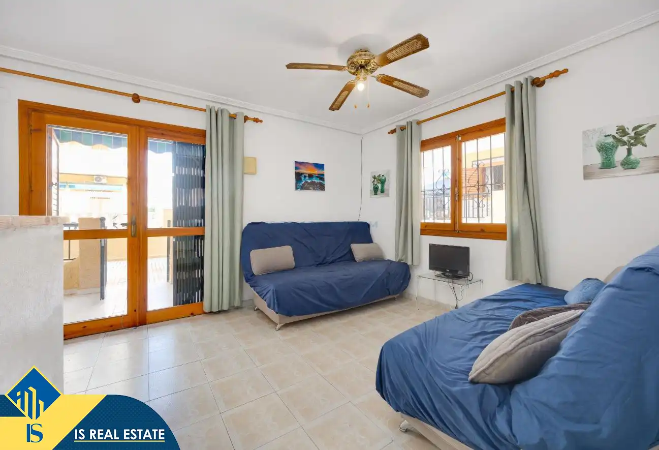 Living room of Apartments for sale in Torrevieja  with Heating, Terrace and Furnished