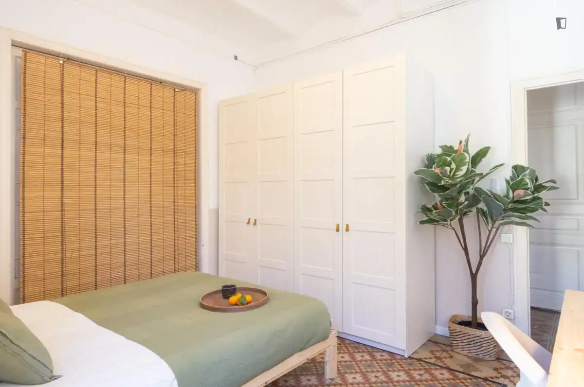 Bedroom of Apartments for share in  Palma de Mallorca  with Furnished, Oven and Washing machine