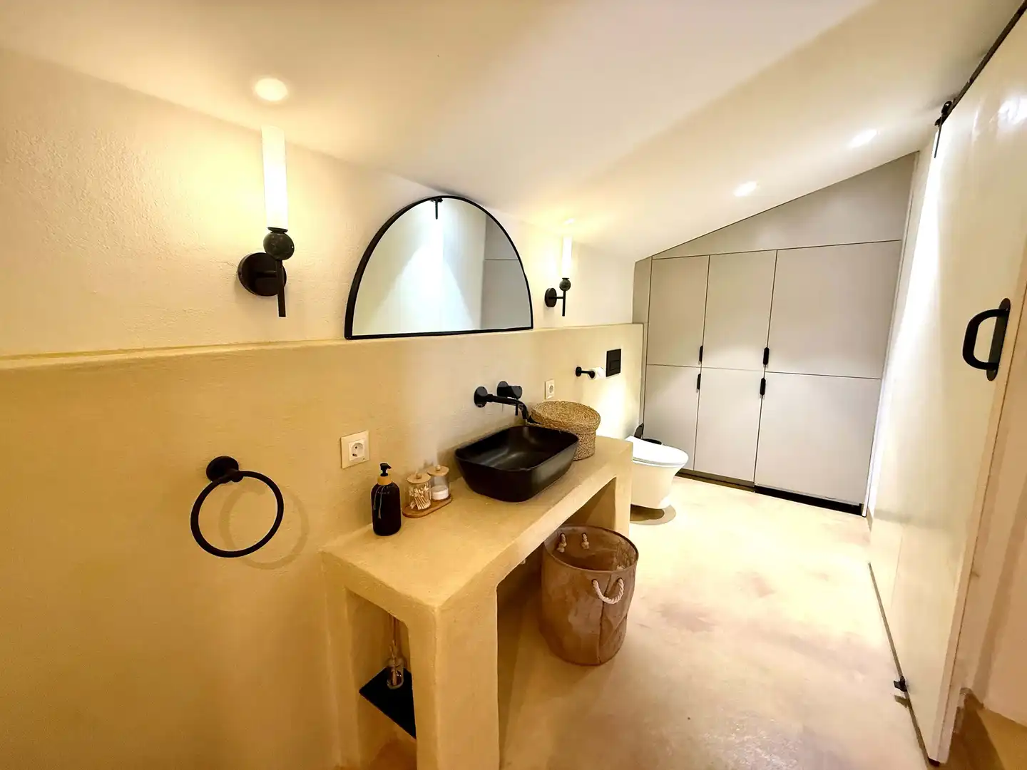 Baño de Finca rústica en venta en Llíber con Aire acondicionado y Calefacción