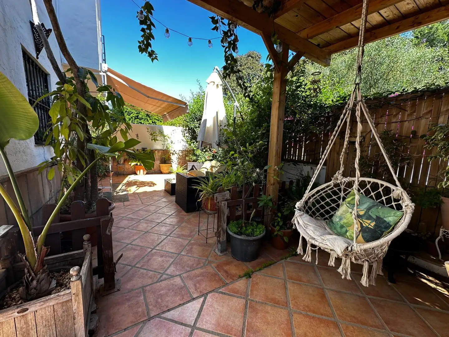 Terrace of Detached homes for sale in Marbella  with Air Conditioner, Terrace and Storage room