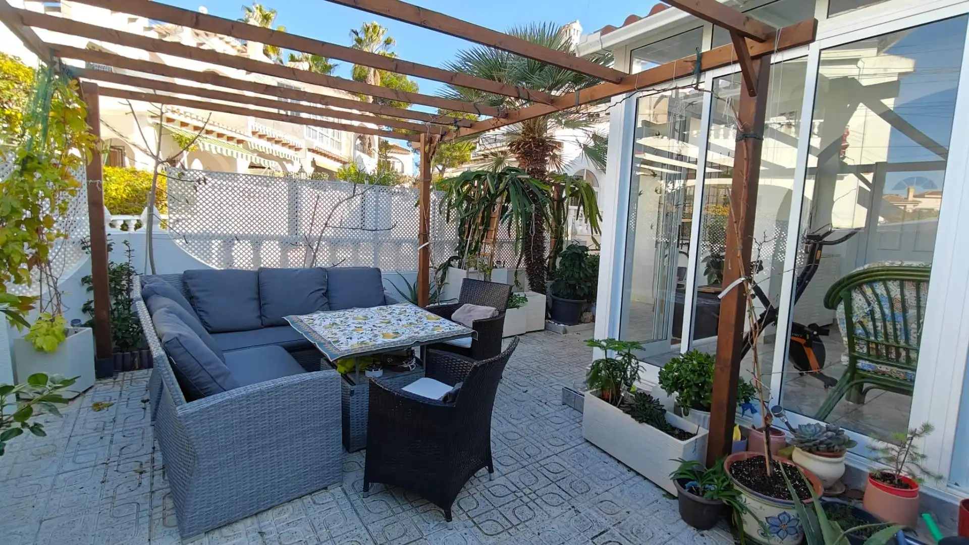 Terraza de Casa o chalet en venta en Nueva Torrevieja - Aguas Nuevas