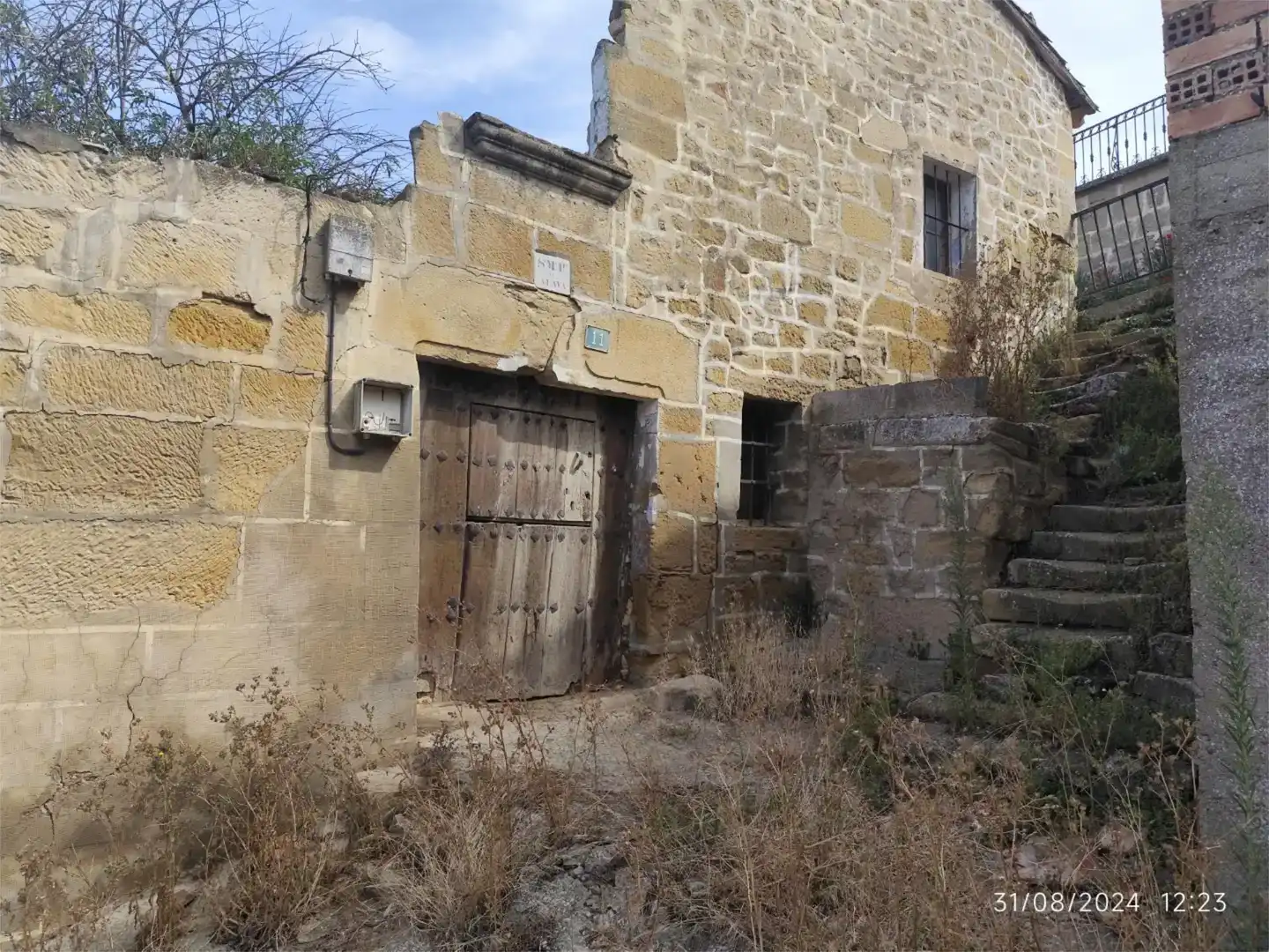 Exterior view of Land for sale in Navaridas