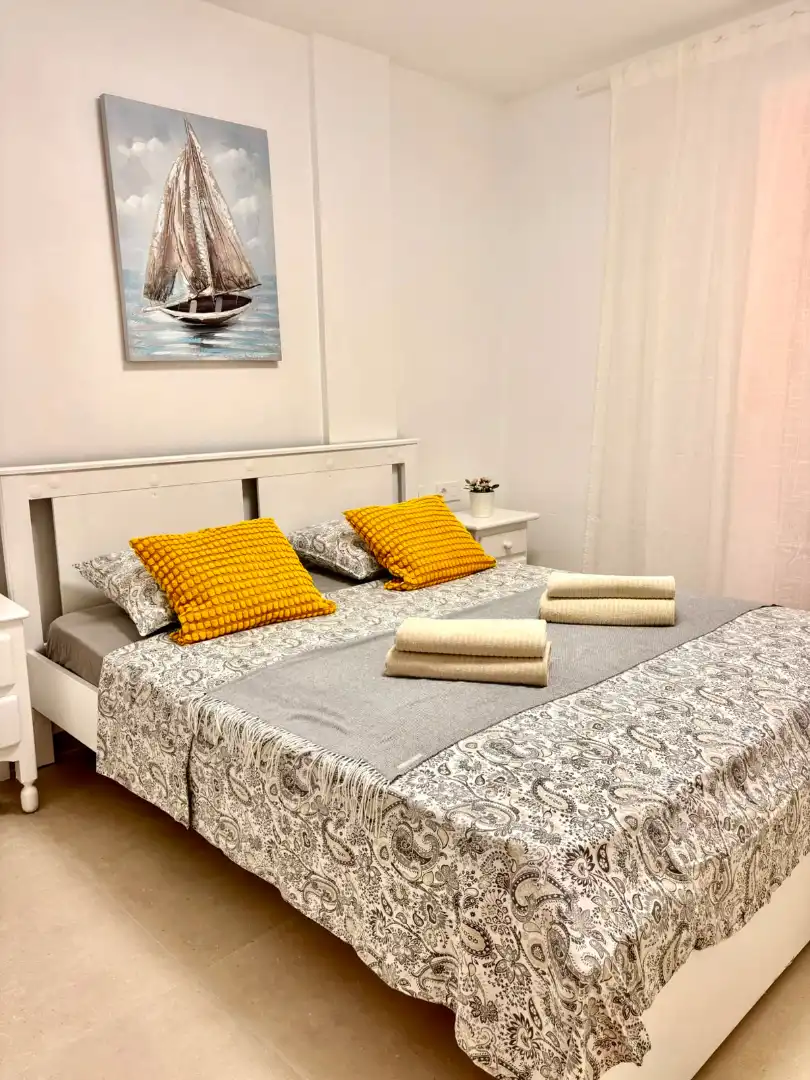 Bedroom of Apartments for rent in Adeje  with Air Conditioner, Parquet flooring and Terrace