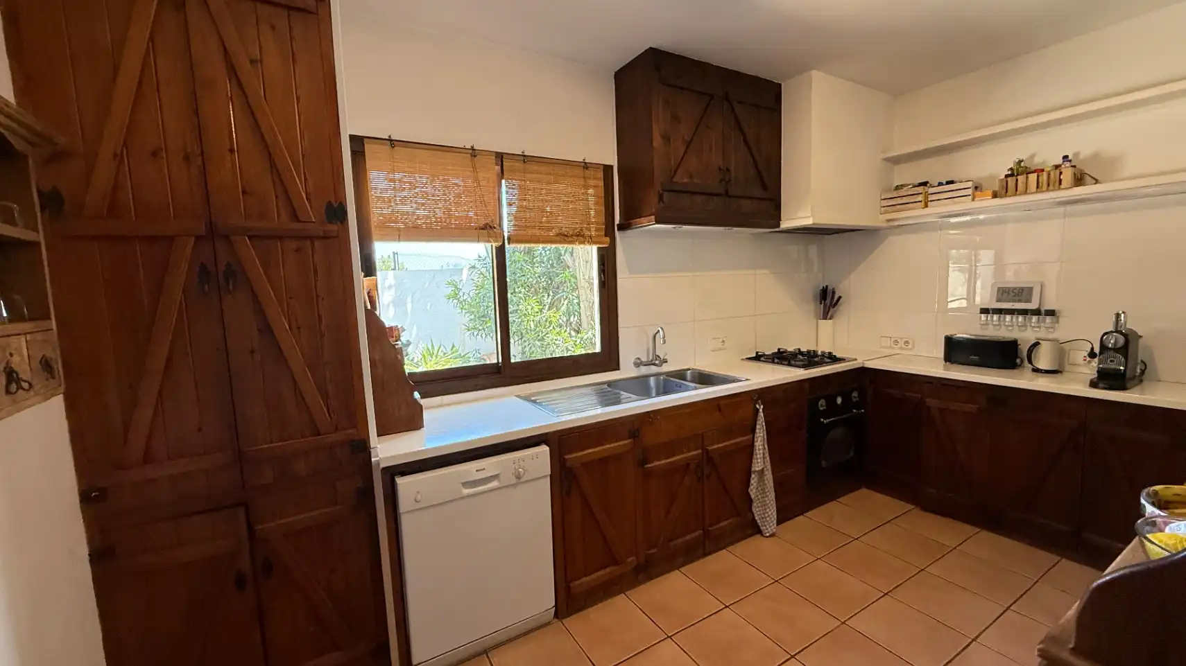 Kitchen of Houses for sale in Sant Antoni de Portmany  with Air Conditioner, Heating and Private garden