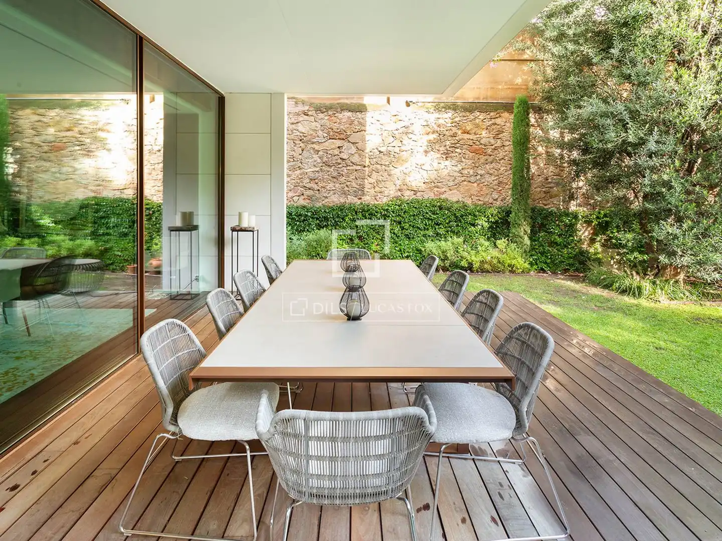 Terraza de Casa o chalet en venta en Barcelona con Aire acondicionado, Calefacción y Jardín privado