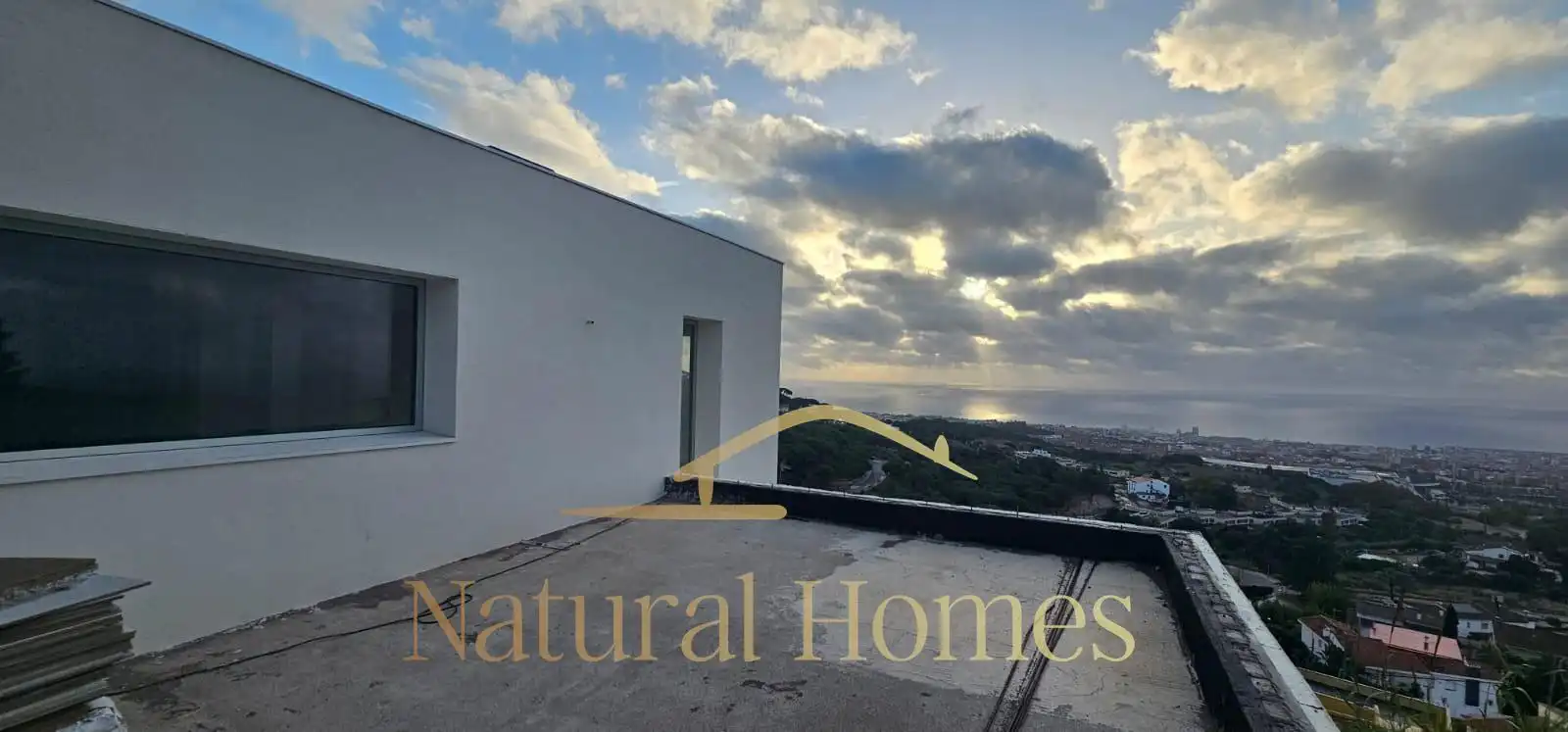 Terraza de Casa o chalet en venta en Mataró con Aire acondicionado, Calefacción y Jardín privado