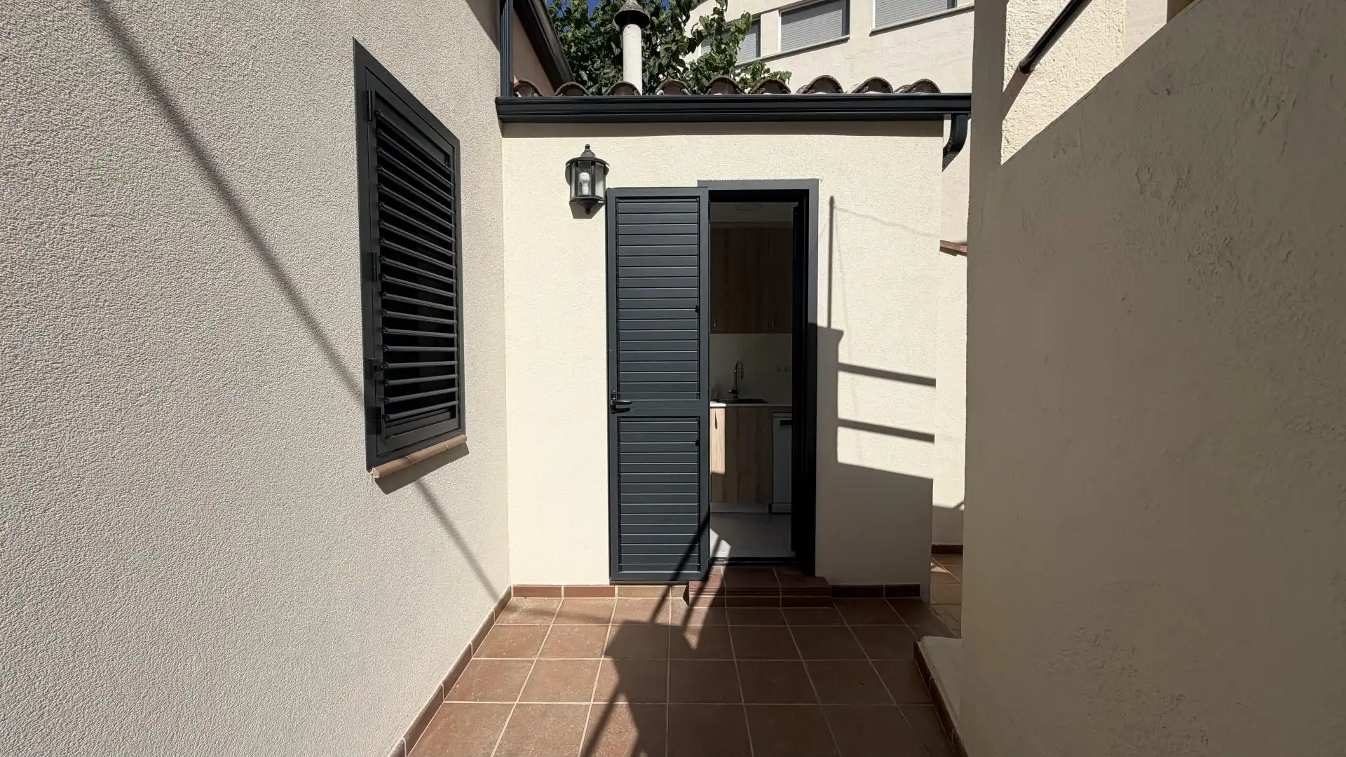 Terrasse von Haus oder Chalet zur Miete in Breda mit Heizung
