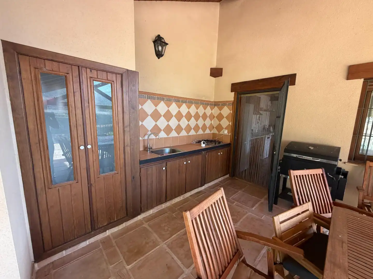 Cocina de Casa o chalet en venta en Penàguila con Calefacción, Jardín privado y Terraza