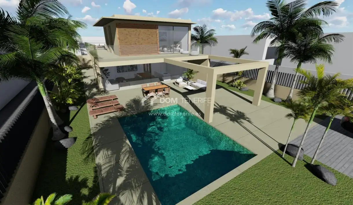 Schwimmbecken von Haus oder Chalet zum Verkauf in Arona mit Schwimmbad