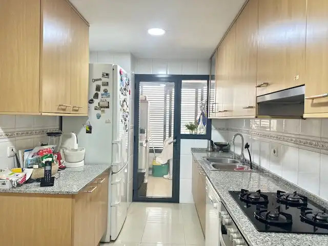 Cuina de Pis en venda en Sabadell amb Calefacció, Jardí privat i Parquet