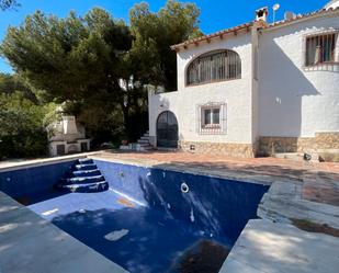 Piscina de Casa o xalet en venda en Moraira amb Terrassa i Piscina