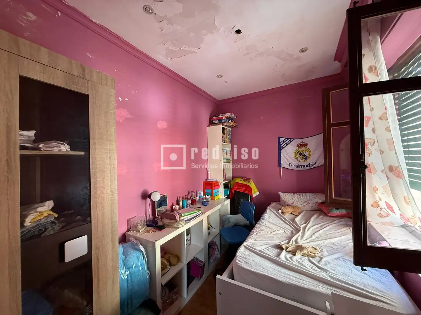 Bedroom of Flat for sale in Málaga  with Heating, Terrace and Furnished
