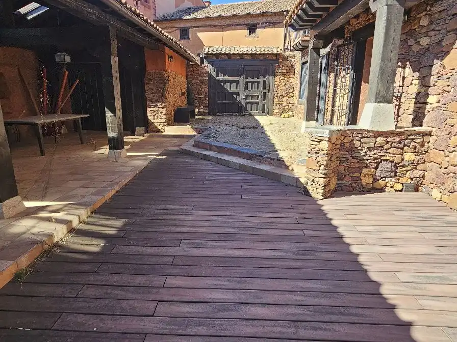 Terrassa de Casa o xalet en venda en Riaza, Segovia