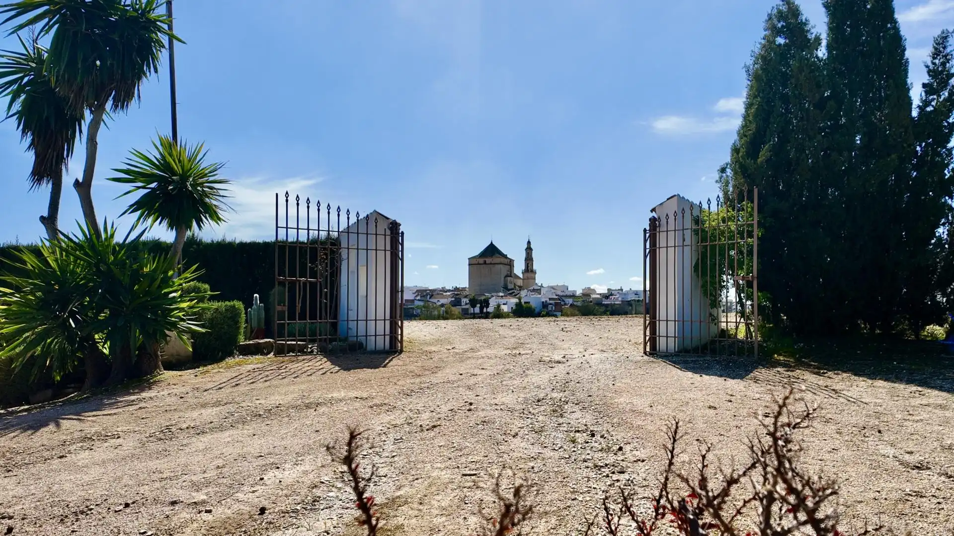 Vista exterior de Finca rústica en venta en Santaella con Aire acondicionado, Jardín privado y Terraza