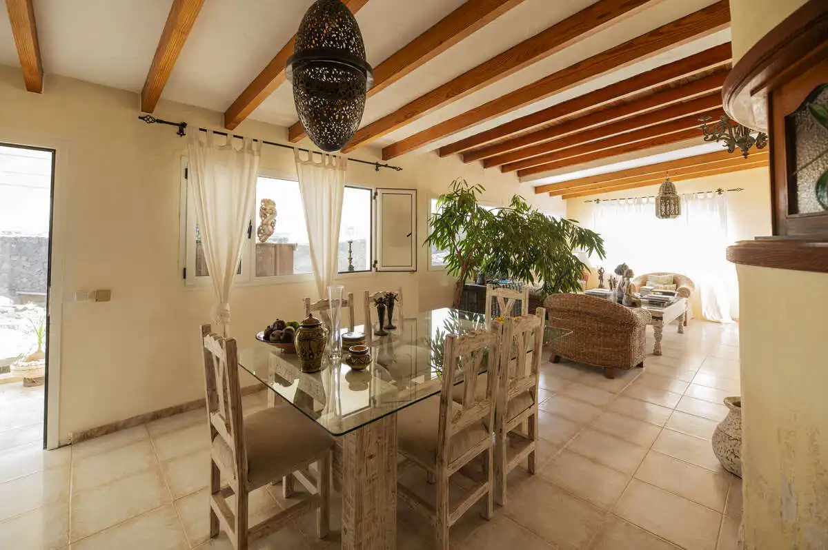 Comedor de Casa o chalet en venta en Teguise con Jardín privado, Piscina y Amueblado