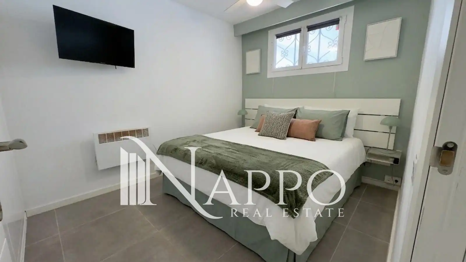 Schlafzimmer von Wohnung zur Miete in Calvià mit Klimaanlage, Heizung und Terrasse