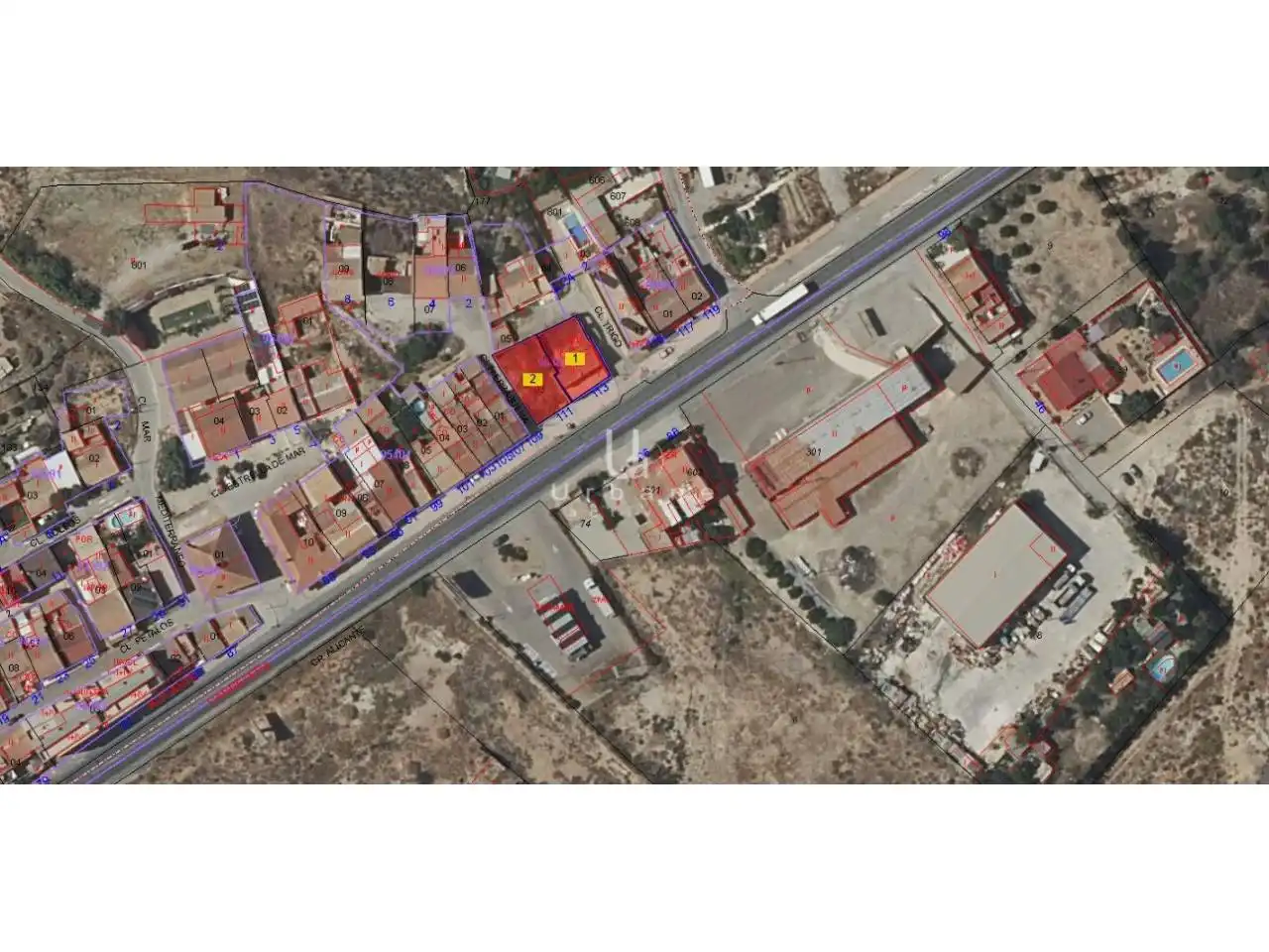 Vista exterior de Residencial en venda en Murcia
