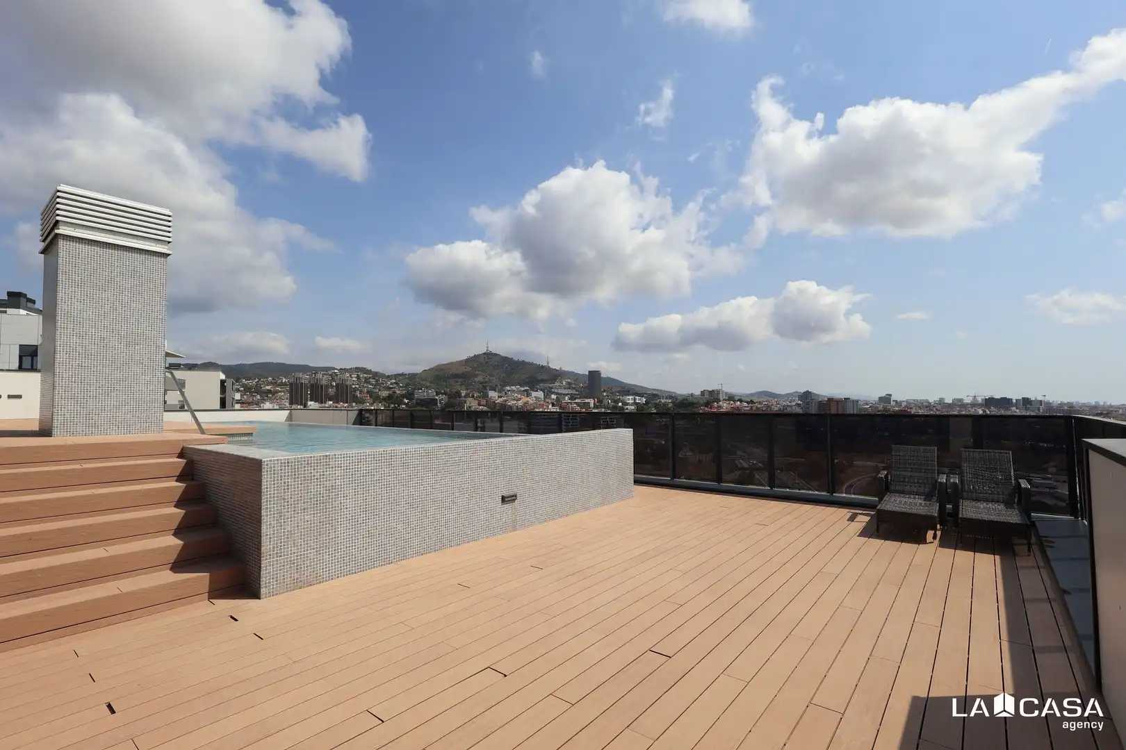 Terrace of Flat for sale in L'Hospitalet de Llobregat  with Terrace and Swimming Pool