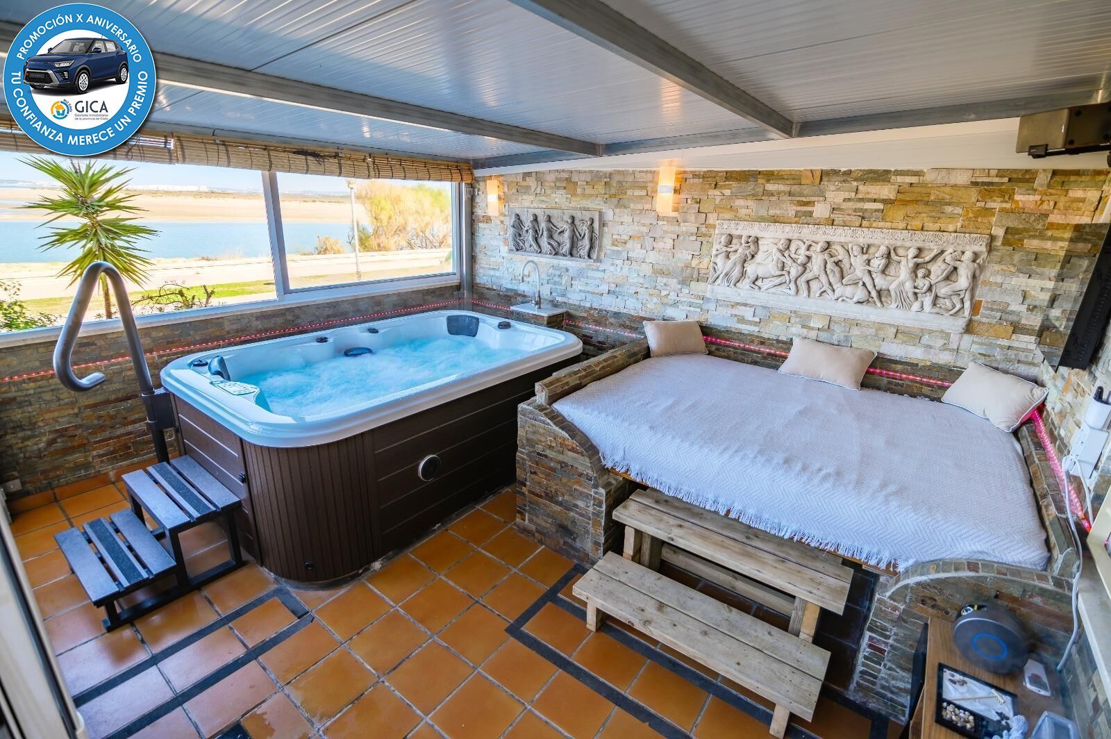Bedroom of Flat for sale in Puerto Real  with Terrace, Storage room and Jacuzzi