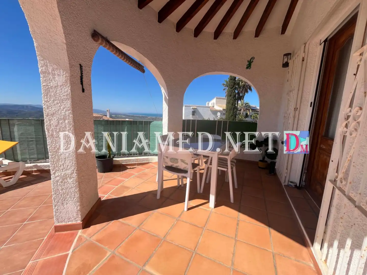 Balcony of Houses for sale in Dénia  with Air Conditioner, Heating and Private garden