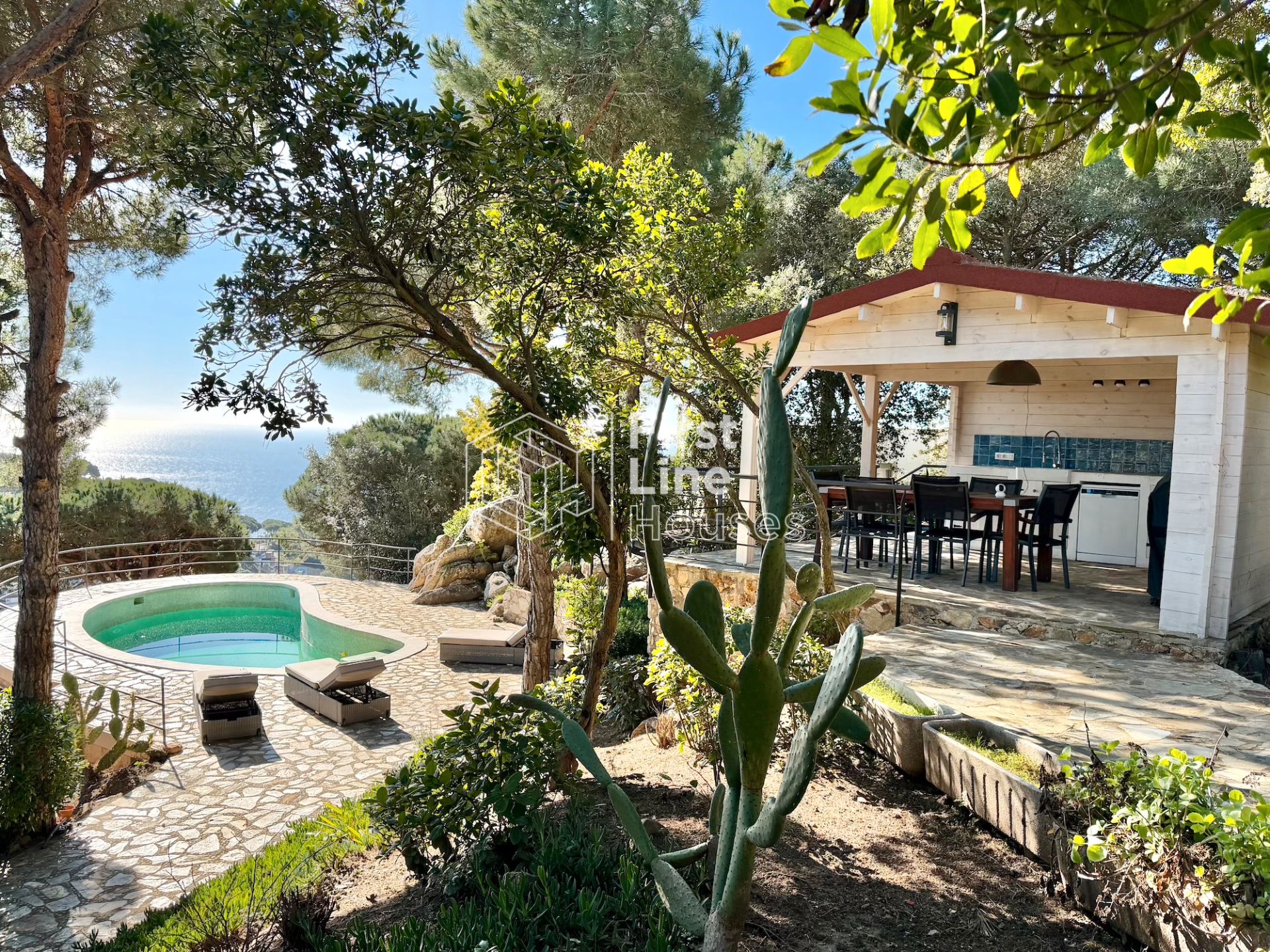 Jardí de Casa o xalet en venda en Lloret de Mar amb Aire condicionat, Jardí privat i Terrassa