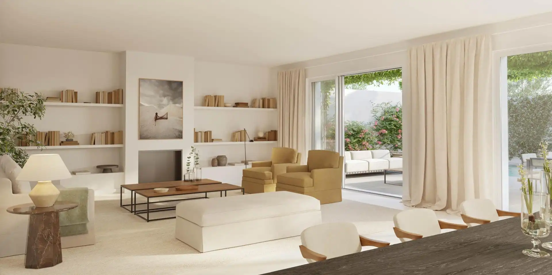 Sala d'estar de Casa o xalet en venda en Sotogrande amb Aire condicionat, Calefacció i Jardí privat